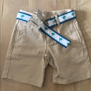NWT Janie and Jack 2T Shorts w/belt